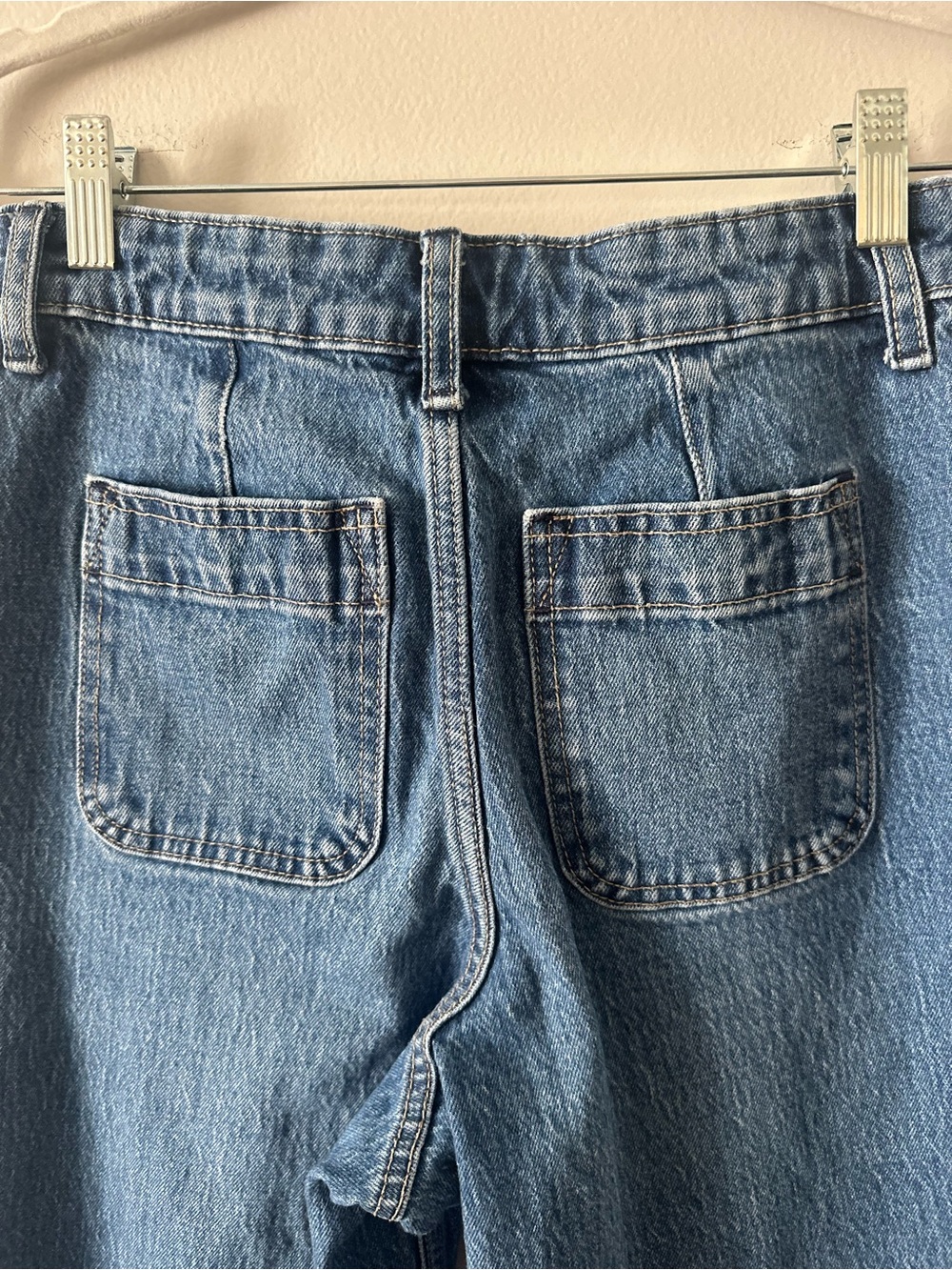Classic Wide-Leg Women's Jeans - 4 short - Picture 5 of 5